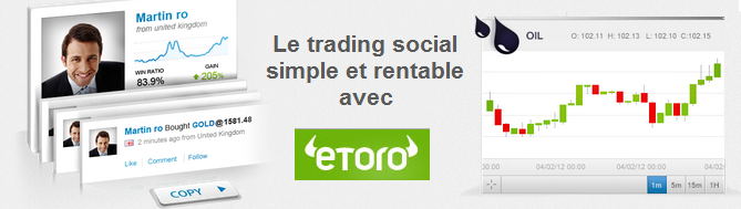 Le broker eToro améliore son webtrader — Forex
